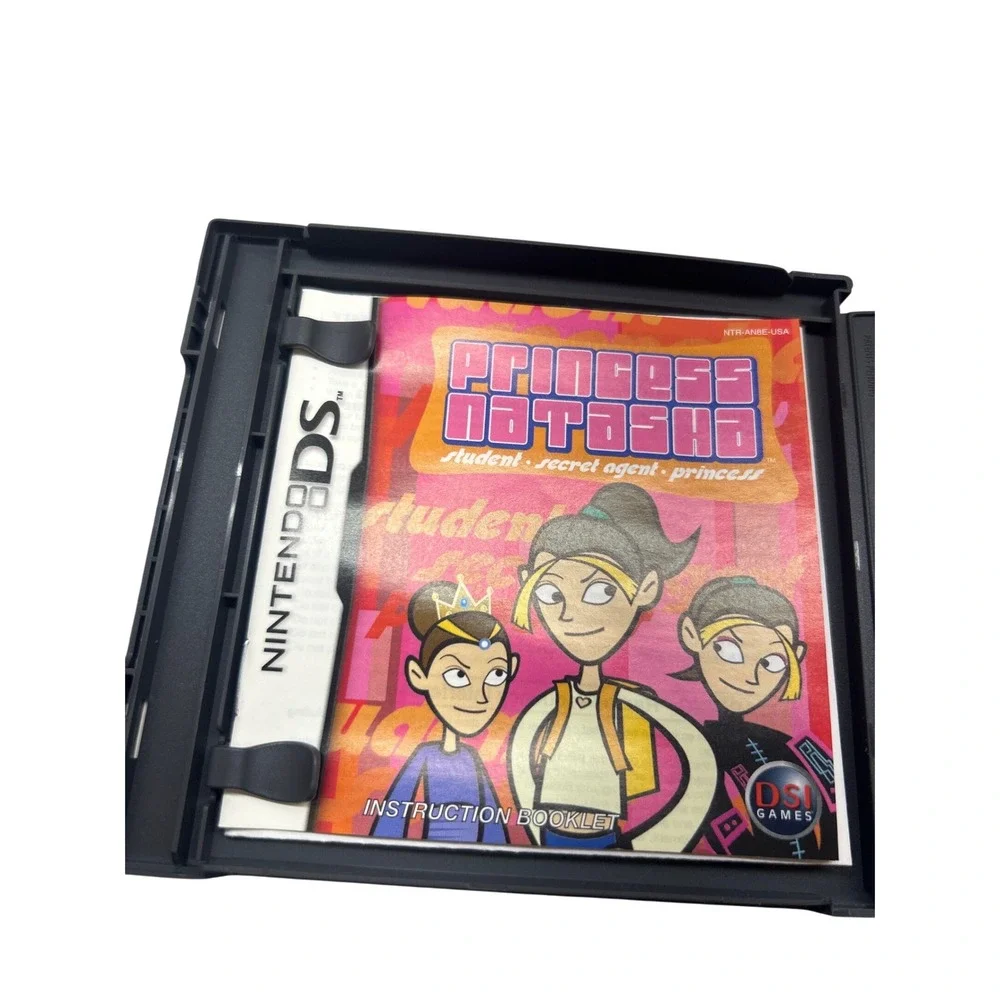 Princess Natasha Student Secret‎ Agent Princess Nintendo DS Game Complete CIB